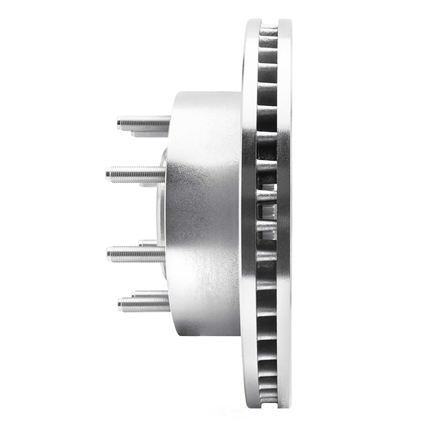Dynamic Friction Company 631-54206R DFC Brake Rotor - Drilled And Slotted - Silver