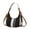 Black, variant on Womens Shoulder Bags Top Handle Handbag Purse Underarm Crescent Wallet Casual Hobo Satchel