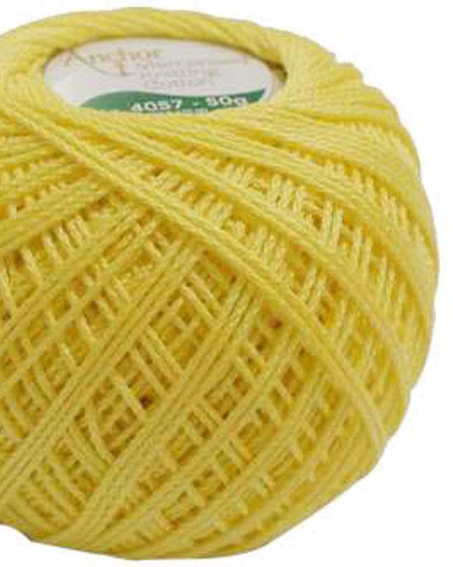 Anchor Crochet Threads Tatting Knitting Hand Embroidery Cross Stitching Balls 50 Grams (Pack Of 1)