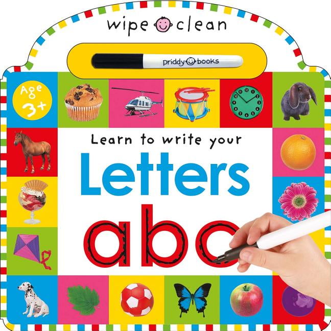 NEW ALPHABET BOARD LEARN TO WRITE THE ALPHABET EARLY LEARNING QUALITY MADE 