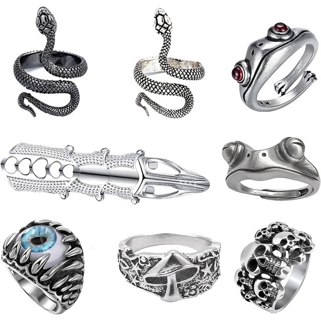 HAHDAXIA Stocking Stuffers for Teens Gold Stackable Rings Set for Women Vintage Knuckle Rings for Teen Girls Midi Rings Pack Statement Bohemian Stacking Rings for Women Multiple Rings Pack