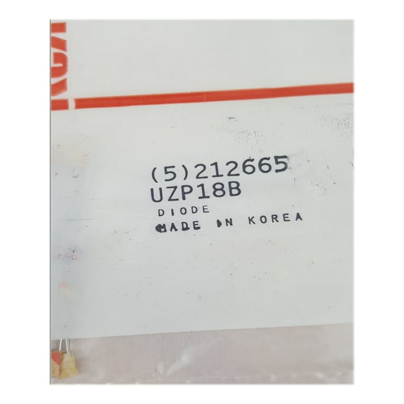 RCA VCR Replacement Part Diode No. 212665 (5 pc)