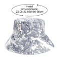 thumbnail image 3 of Slccxzc Tie Dyed Bucket Hat Women & Men - Sun Hats for Festival, Beach and Holiday - Summer Fisherman Hat - Aesthetic Foldable Cotton Hat, 3 of 7