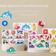 thumbnail image 3 of Tablero de agarre manual para educación temprana, rompecabezas con formas digitales, bloques de construcción para niños de 1 a 2 años, juguete educativo para bebés, 3 of 6