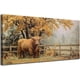 thumbnail image 1 of Pintura decorativa para paredes de Ajion, que representa paisajes naturales en las montañas, ideal para decorar paredes en oficinas, hogares, restaurantes y pasillos., 1 of 5
