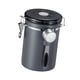 thumbnail image 4 of Bote para café, tarro para granos de café, práctico para mantener el café fresco, con tapa, tanque sellado, tanque hermético para la cocina, el hogar,, 4 of 10