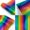 F, variant on EGNMCR Glitter Powder Wave Heat Transfer Film Heat Transfer Vinyl Clothing DIY Printing the Sticker