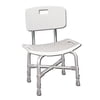 Complete Medical 1154A Bath Bench - Heavy Duty with Back