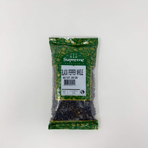 Supreme black pepper whole 200g