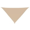 CALIFORNIA SUN SHADE 12' TRIANGLE DESERT SAND WITH KIT