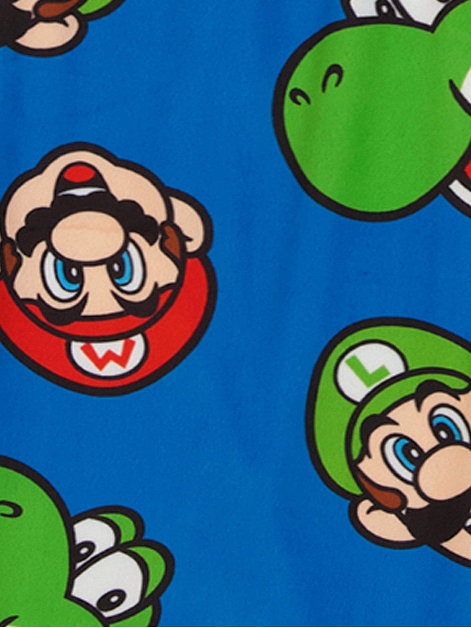 Nintendo Boys Long Sleeve Top and Pants Pajama Set, 2-Piece, Sizes 4-12