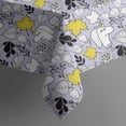 thumbnail image 5 of Cartoon Unicorn Leaf Pattern Square Tablecloth,Waterproof Square Table Cover,Wipeable Spillproof Washable Table Cover for Home Kitchen Party Decor 60"x60"(152x152cm), 5 of 6