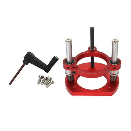 

Router Router Lift System Firm Multifunctional High Strength DIY Tools Metal Router Table Lift System for Trimming Machine Red