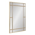 thumbnail image 1 of Kate and Laurel Westgate Transitional Wall Mirror, 20 x 30, Gold, Sophisticated Rectangle Mirror for Wall Decor, 1 of 7