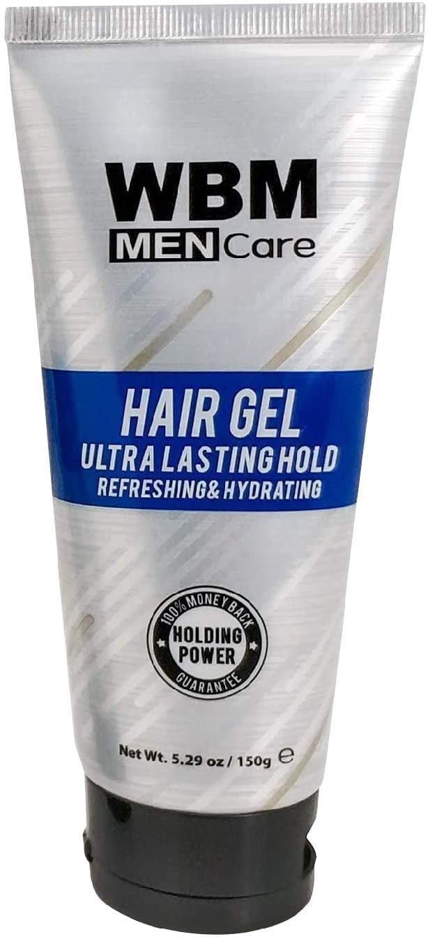 WBM International Men Care Styling Hair Gel | Refreshing & Hydrating | for  All Hair Types  fl oz 