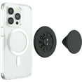 thumbnail image 4 of PopSockets PopGrip for MagSafe: Grip and Stand for Phones and Cases, Remove and Reposition, Swappable Top Black, 4 of 8