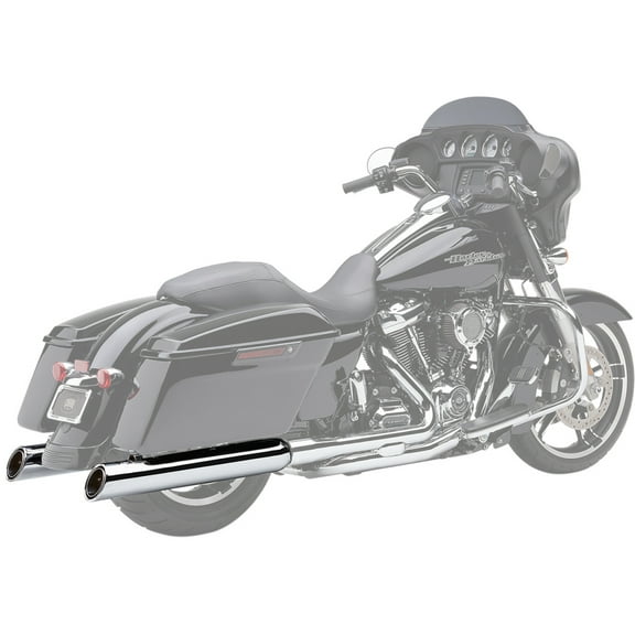 Cobra 909 Uppercut Chrome Slip-On Mufflers (6268)