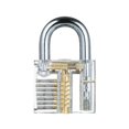 thumbnail image 4 of Training Transparent Padlock Visible Padlocks Lock Picking Tool Practice Locksmith Tools Lockpicking Set for Beginners Professionals Kids, 4 of 5