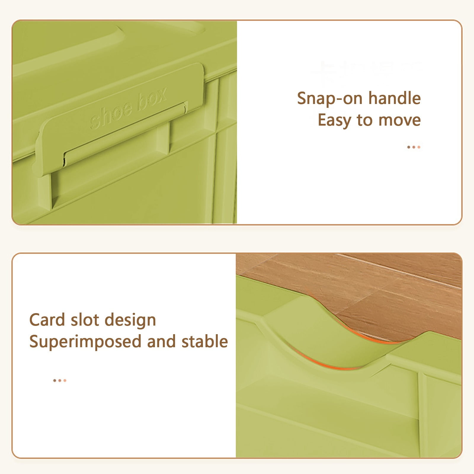 Organization and Storage - Large Clothes Storage Box Foldable Plastic Organizer Bin Home Wardrobe Storage Container Toy And Garment Storage Box Storage Trunks