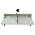 thumbnail image 2 of 14" Manual Stainless Steel Folding Machine Leather Purse Paper Bag Creasing Machine, 2 of 10
