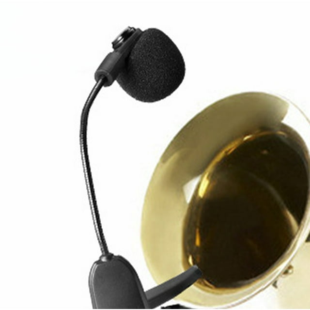 Clip de Transmission Sans Fil de Microphone de Saxophone sur Microphone d'Instrument de Musique pour la Performance KX621