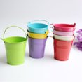 thumbnail image 2 of 20pcs Mini Tinplate Bucket Small Flower Bucket Tinplate Flower Bucket Mini Plants Bucket, 2 of 8