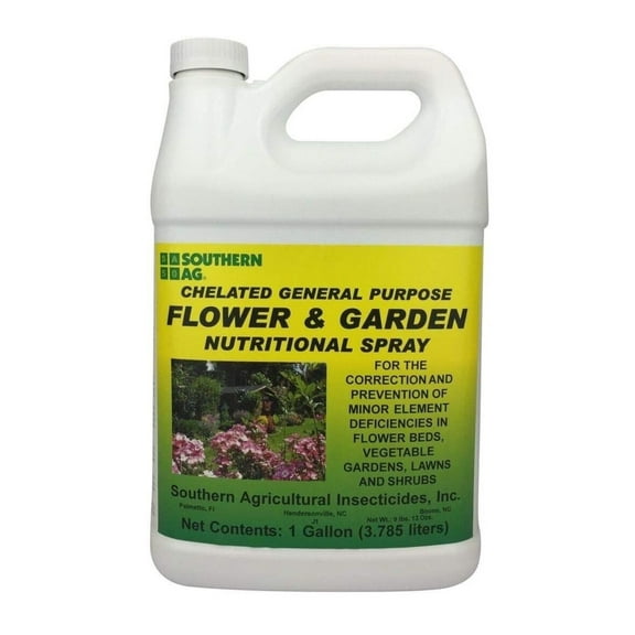 Chelated General Purpose Flower & Garden Nutritional Spray - 128 fl oz Jug by Southern Ag