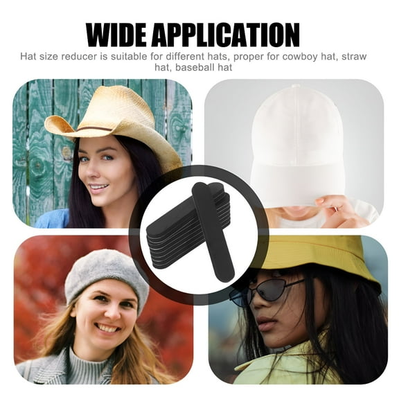 TELOLY Hat Size Reducer Insert 10 Pcs Foam Hat Sizing Reducers