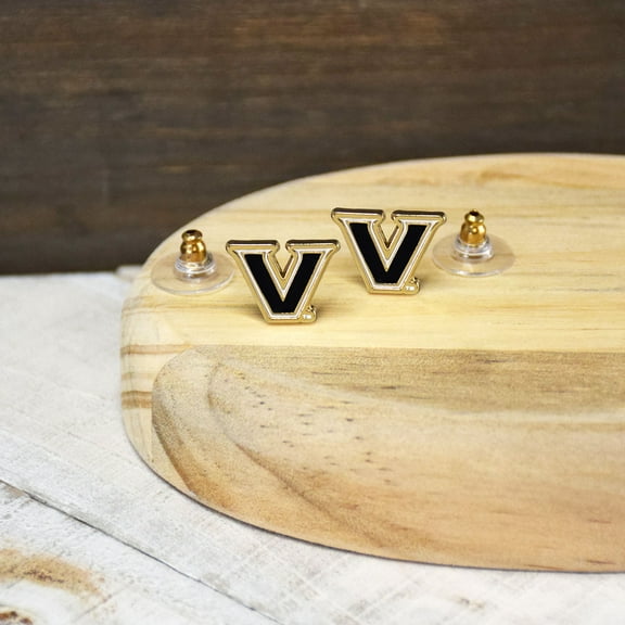 Fan Frenzy Gifts Vanderbilt Commodores Officially Licensed Post Earrings