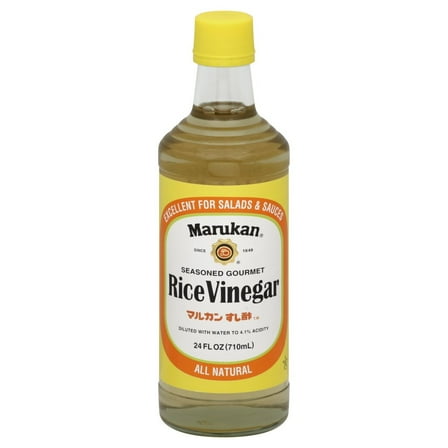Marukan Rice Vinegar, Seasoned Gourmet, 24 Fl Oz
