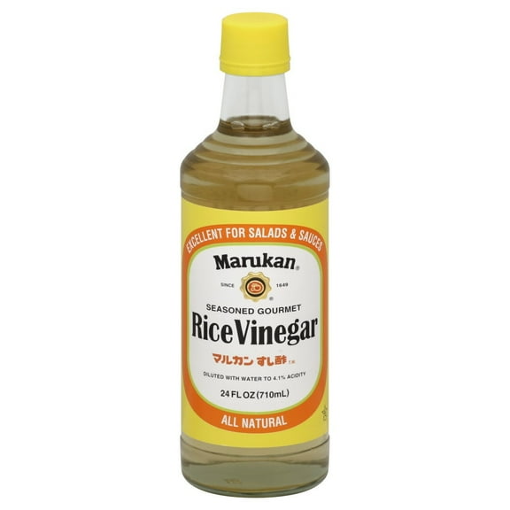 Marukan Rice Vinegar, Seasoned Gourmet, 24 Fl Oz