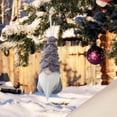 thumbnail image 5 of Xihbxyly Adornos Navideños de Madera, Ángel Sin Rostro, Decoración de Árbol Tallada a Mano, Muñeco de Tela Suave para Árbol, Pared o Puerta, Decoración Navideña, 7,5 X 16 Cm, 5 of 5