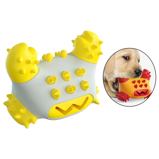 Juguete de Masticación para Perro Perfecl Cangrejo Amarillo 120x79x96.5mm