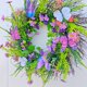 thumbnail image 5 of Xihbxyly Corona de Flores, Guirnalda Decorativa Vibrante, Decoración Floral para Puerta Que No Requiere Mantenimiento, Diseño Flexible y Duradero para El Hogar, Bodas y Escaparates, Belleza y Calidez, 5 of 7