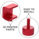 thumbnail image 3 of UPOUART 4Ud Clips Rojo Para De Impresora 3D Con Sujeción Estable En Aleación De Aluminio, 3 of 8