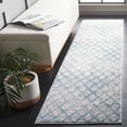 thumbnail image 2 of SAFAVIEH Lagoon Layton Diamond Runner Rug, Blue/Ivory, 2'2" x 8', 2 of 9