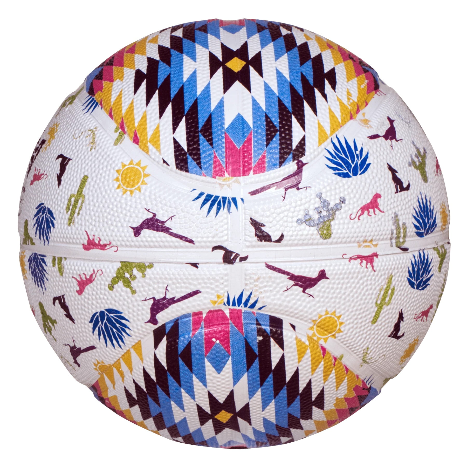 Sterling Athletics Aztec Desert Lizard Coyote Superior Grip Indoor/Outdoor Basketball (Size 7 Men's 29.5")