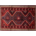 thumbnail image 1 of Ahgly Company Indoor Rectangle Traditional Reddish Brown Persian Area Rugs, 7' x 9', 1 of 6