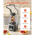 thumbnail image 4 of KFFKFF Blender for Smoothies, 85 oz 1400W, Professional Blender with Powerful Motor, Multi-Functional Food Processing Blender with Noise Cover for Smoothie/Milkshake/Juice, 4 of 9