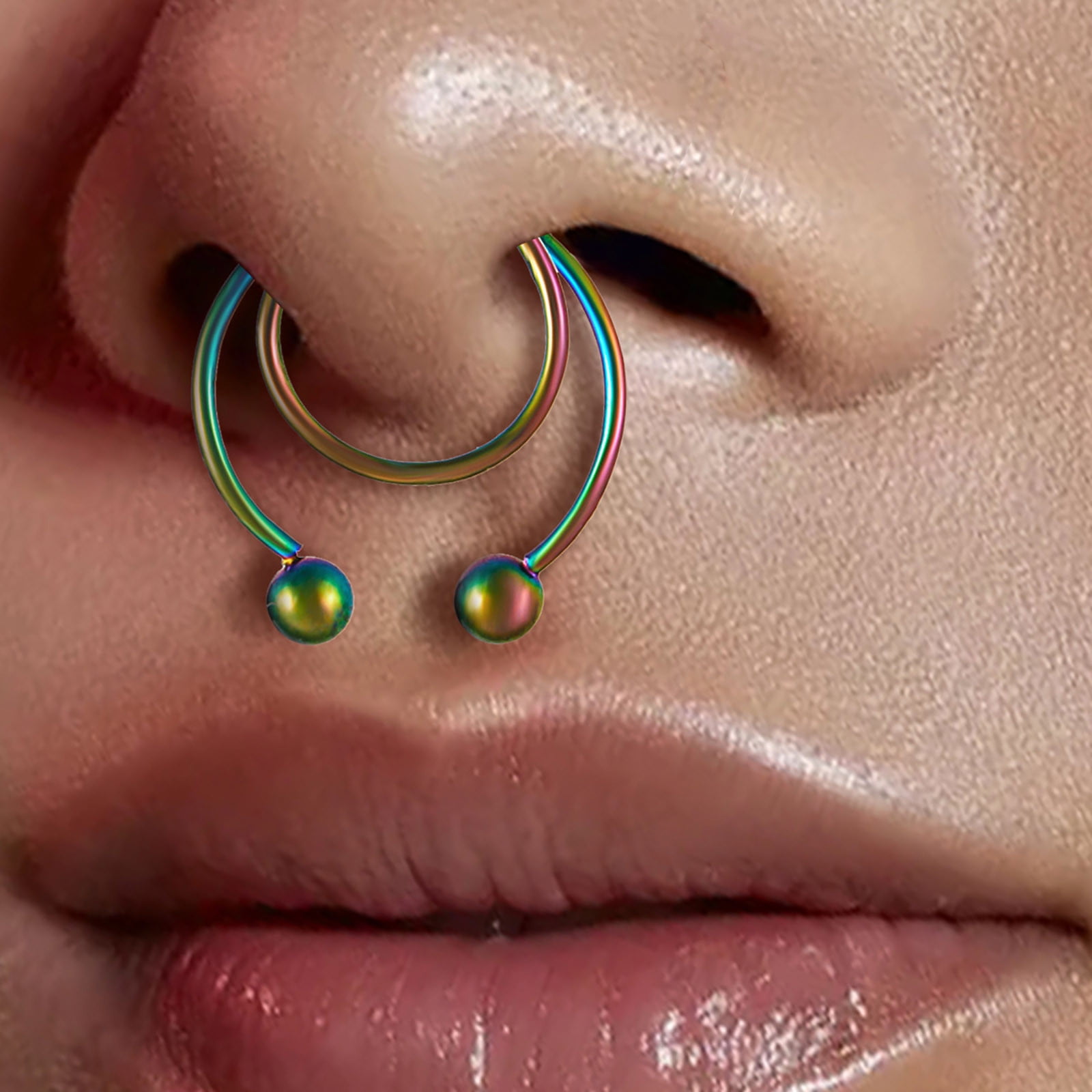 Yolev 8 pcs 16G/18G 316L Surgical Steel Seamless Hinged Nose Rings Hoops Septum  Rings Nose Ring Hoop for Women Men Stainless Steel Nose Ring Hoop Nose  Piercing Jewelry Stainless Steel : Amazon.co.uk: