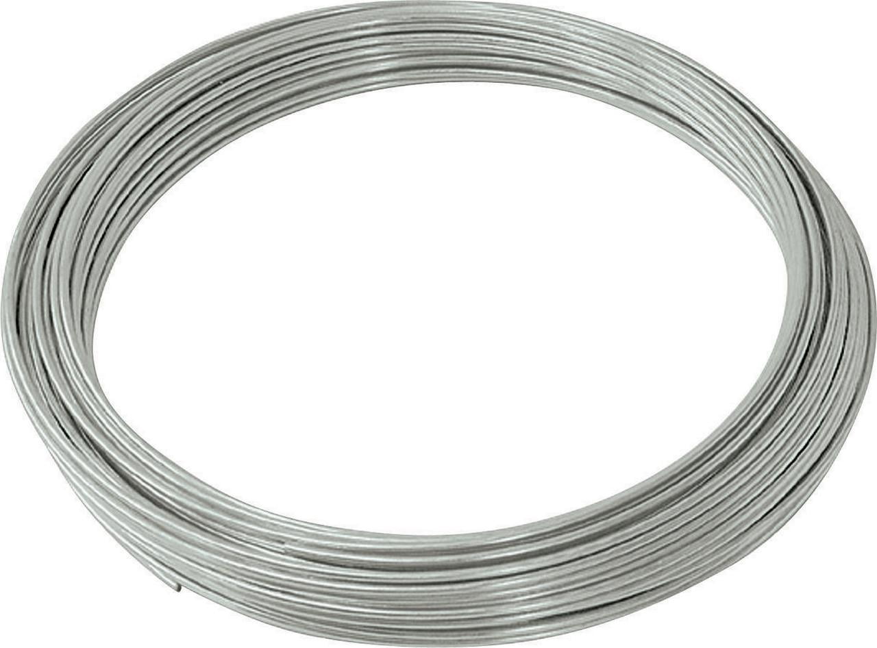 Ook 50141 100' 12 Gauge Galvanized Steel Hobby Wire