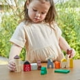 thumbnail image 4 of PlanToys® Country Blocks Wooden Montessori Building and Imaginative Play Set | Creativity, Fine Motor Skills and Early STEM Learning Activity | Eco Friendly Open Ended Construction Toy, 4 of 9