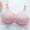 Pink, variant on Women's Cotton Nursing Bra Wireless Maternity Nursing Bralette Full Coverage Plus Size Adjustable Strap Sleep Bra