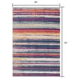 thumbnail image 2 of 5â€™ x 8â€™ Multicolor Irregular Striped Area Rug, 2 of 7