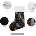 thumbnail image 3 of Basketball Player Sport Christmas Stockings 3 Pcs 18inch Velvet Hanging Decor Stocking for Fireplace Xmas Tree, 3 of 6