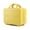 Yellow, variant on Mini Travel Hand Luggage Cosmetic for Case Small Portable Carrying Pouch Cute Suitcase for Makeup