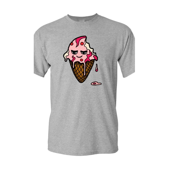 Too Cute To Ice Cream Cone Adult DT T-Shirts Tee