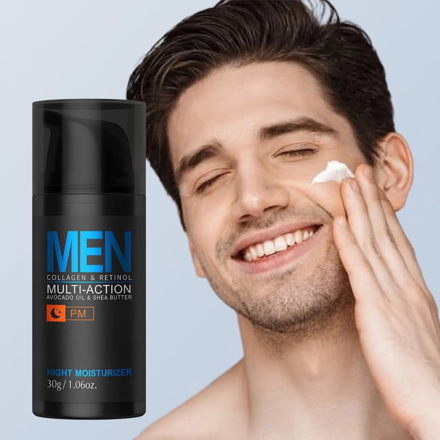 Cremas e hidratantes Crema hidratante de noche multiefecto para hombre 30 g Crema hidratante facial para hombre