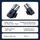 thumbnail image 2 of Mobile Triggers, New Model Mobile Game Controller Trigger, Joystick Gamepad Compatible, Game Trigger For Shooter Sensitive Controller Joysticks For IPhone And Androidd Phone(1 Pair), 2 of 5