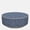 30 x 30 x 16 Inches, variant on Navy & White Bone Inlay Coffee Table – Round Shape with Geometric Weave Design and Gold Base